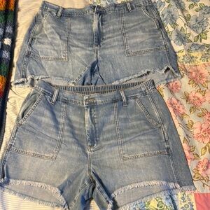 ￼ denim Aerie shorts. NWT.